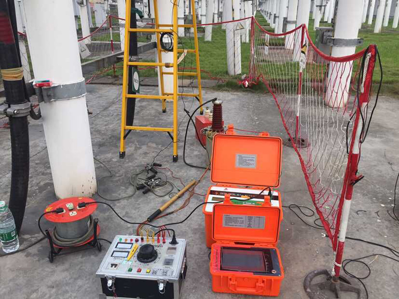 110kV cable fault finding